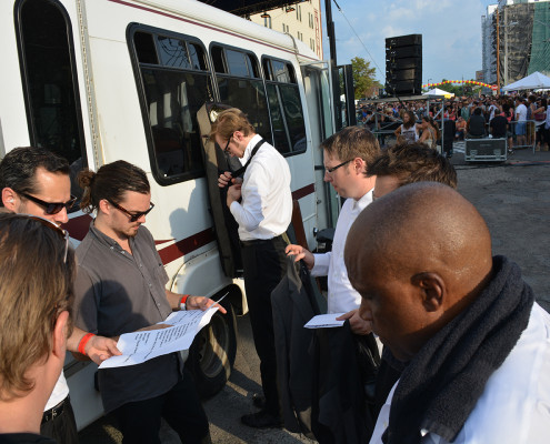 Mobile greenroom - photo by Bryan "Lumpy" Highhill