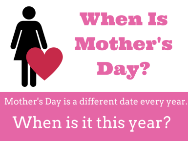 Mothers Day Date Australia 2015